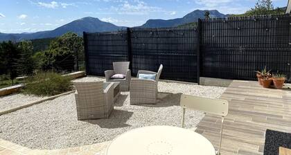 Cosy appart vue lac et montagnes