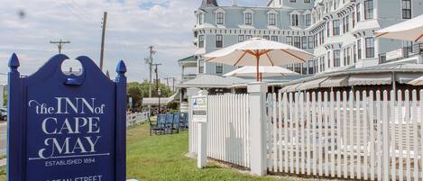 Voorkant van accommodatie