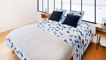 2 habitaciones, wifi gratis y ropa de cama