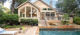 Designer Home with Luxe Pool in Hilton Head | Hilton Lagoon by AvantStay