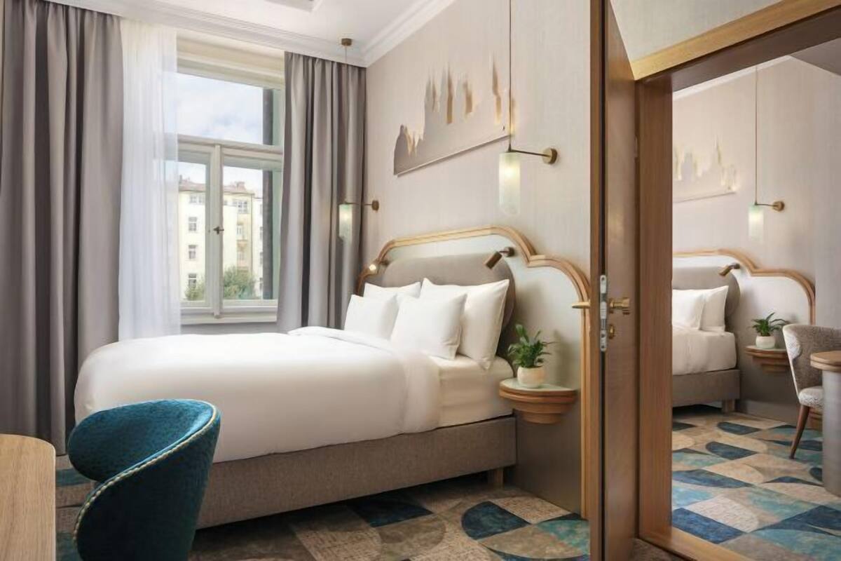 Literie de qualité supérieure, matelas Select Comfort, minibar