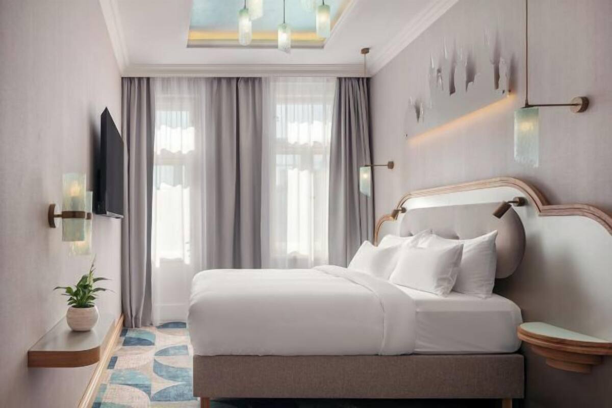 Literie de qualité supérieure, matelas Select Comfort, minibar