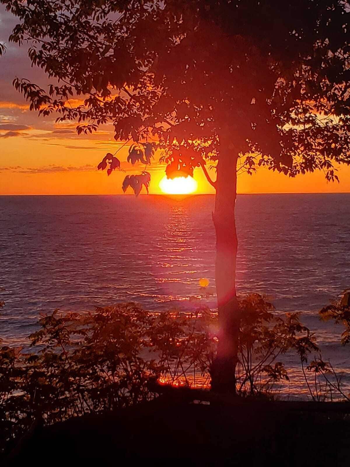 Lake Erie Waterfront in Chautauqua Wine Region