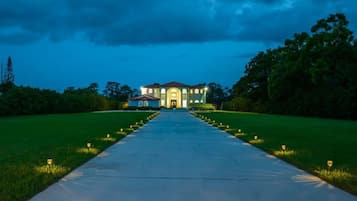 Overnattingsstedets uteområder