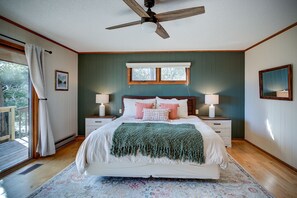 3 slaapkamers, een bureau, een strijkplank/strijkijzer, gratis wifi