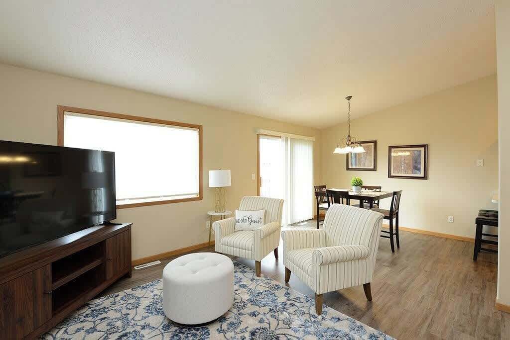 Televisie en een kantoor