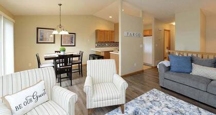 Updated Twin Home near Sanford Medical Center