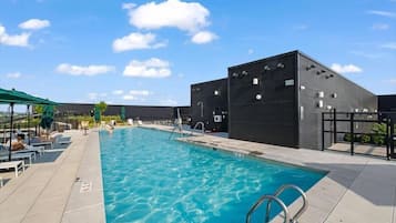 Una piscina climatizada