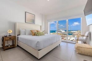 Iron/ironing board, free WiFi, bed sheets - Coastal beach Oceanfront Studio in Aruba (Oranjestad)
