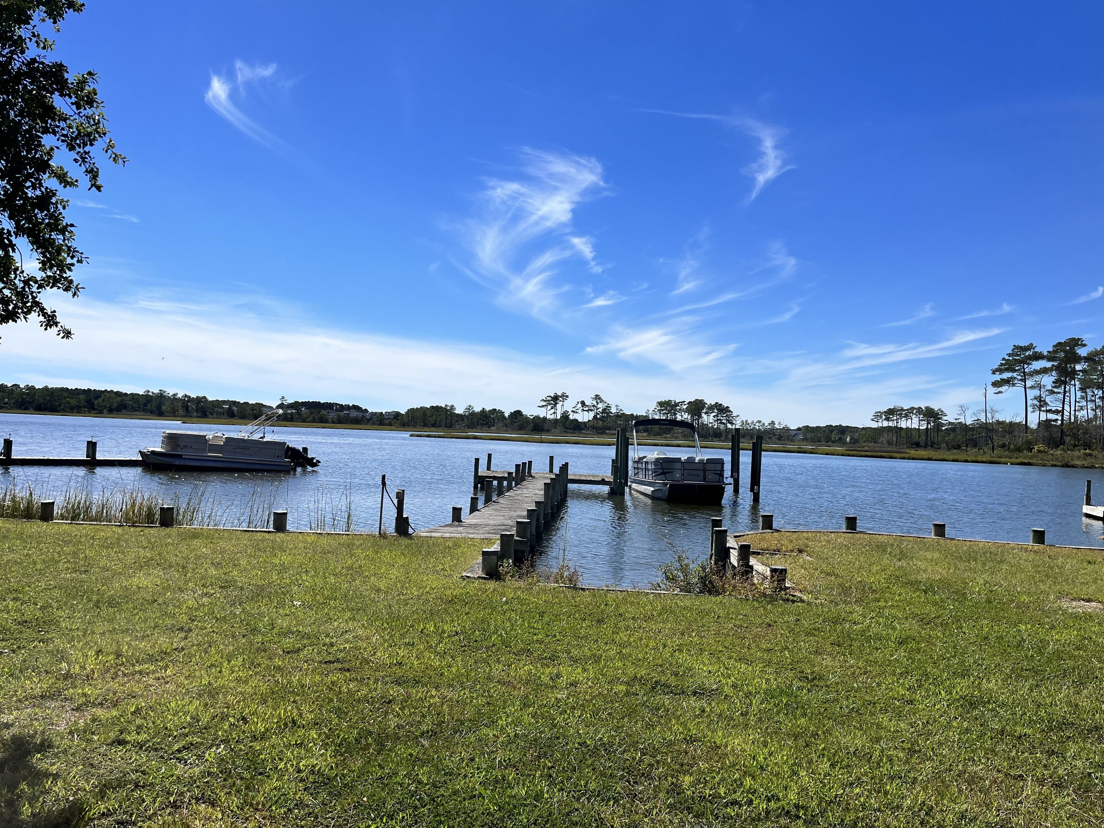 Waterfront Home with Private Walk out Dock on the Bay in Fenwick
