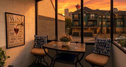 Downtown Condo Near Stampede and BMO with Parking