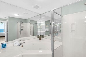 Hair dryer, towels