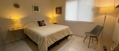 2 habitaciones, tabla de planchar con plancha y wifi gratis