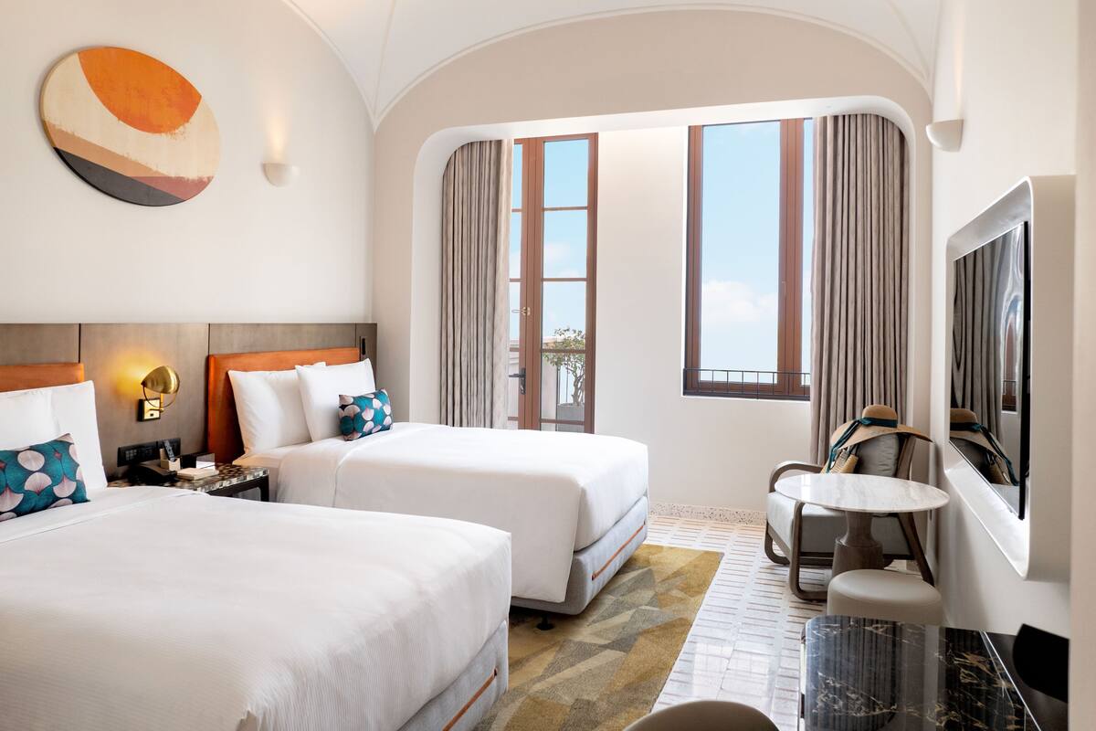 Twin Room, 2 Twin Beds, Balcony | View from room