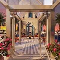 Lobby lounge, ocean view, open daily