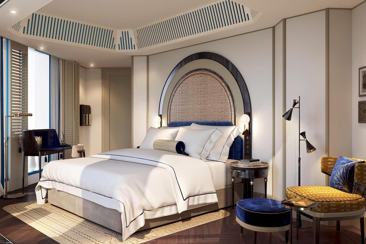 Suite, 1 King Bed, Corner | 1 bedroom, in-room safe, desk, laptop workspace