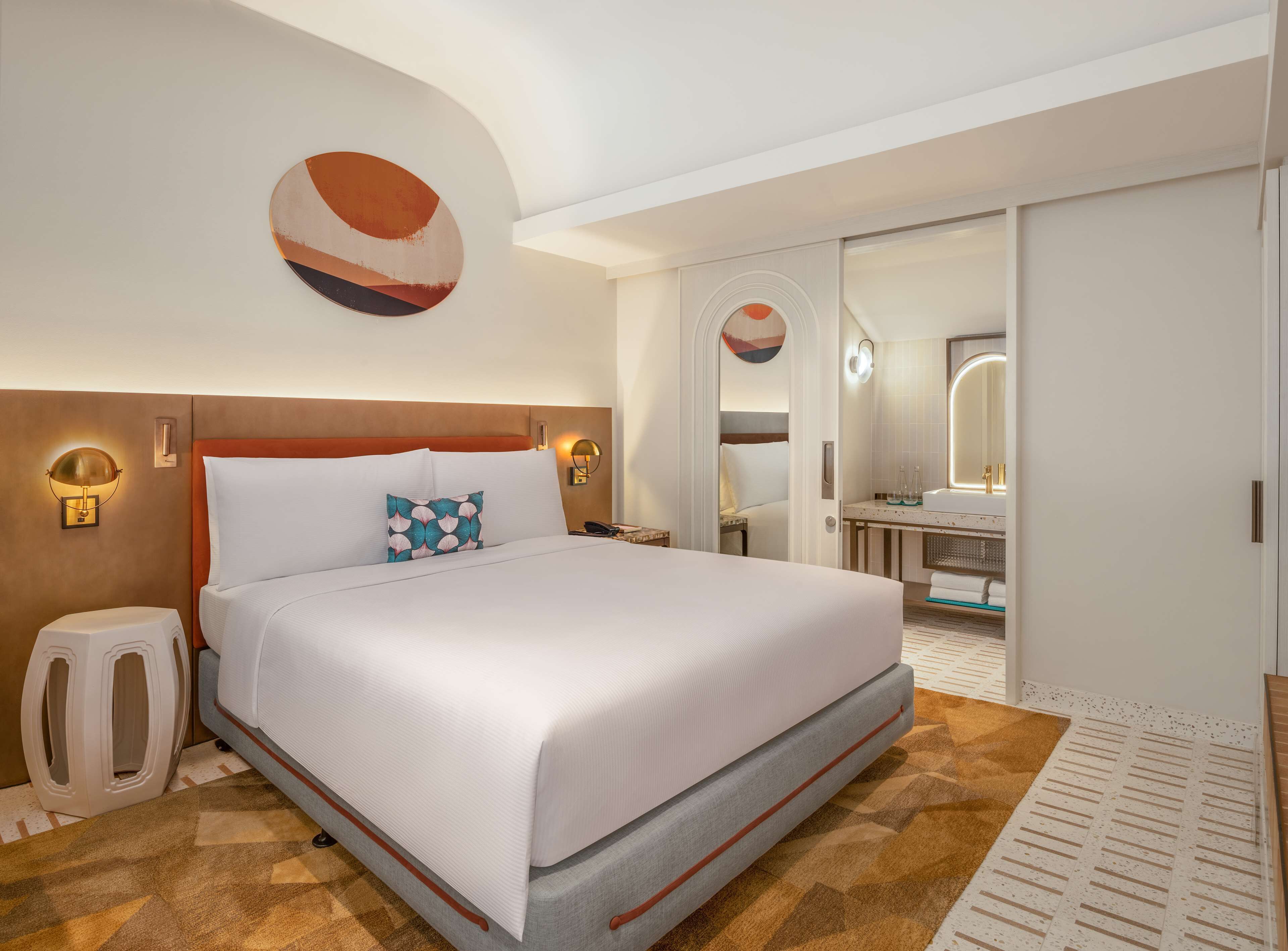 Duplex, 1 King Bed, Balcony, Bay View | In-room safe, desk, laptop workspace, iron/ironing board