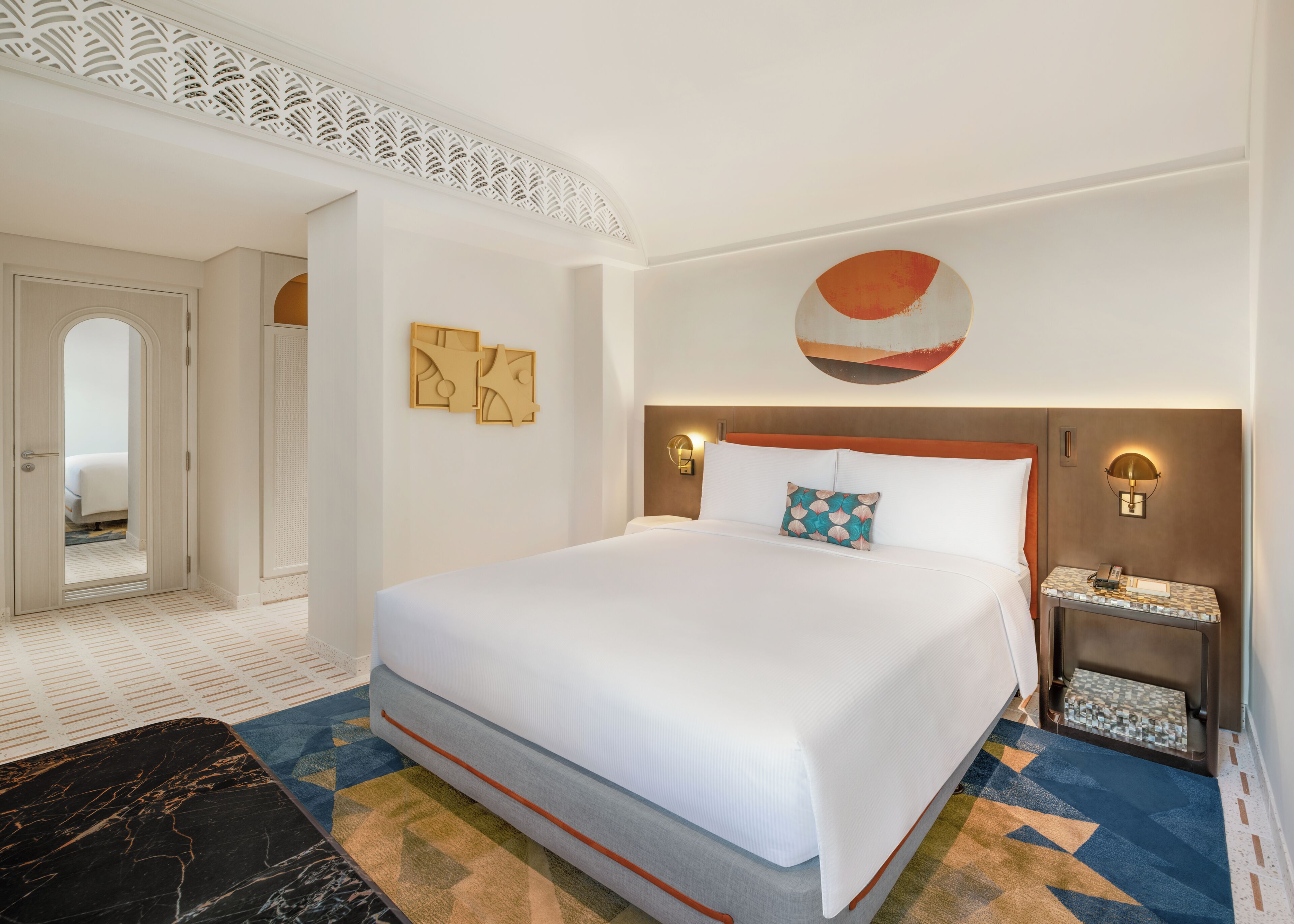 In-room safe, desk, laptop workspace, iron/ironing board