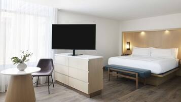 Blackout curtains, iron/ironing board, free WiFi, bed sheets