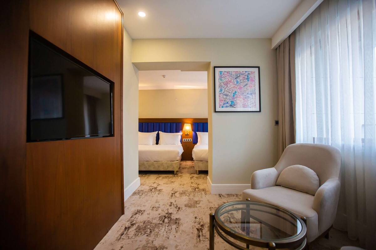 Chambres insonorisées, Wi-Fi gratuit, draps fournis
