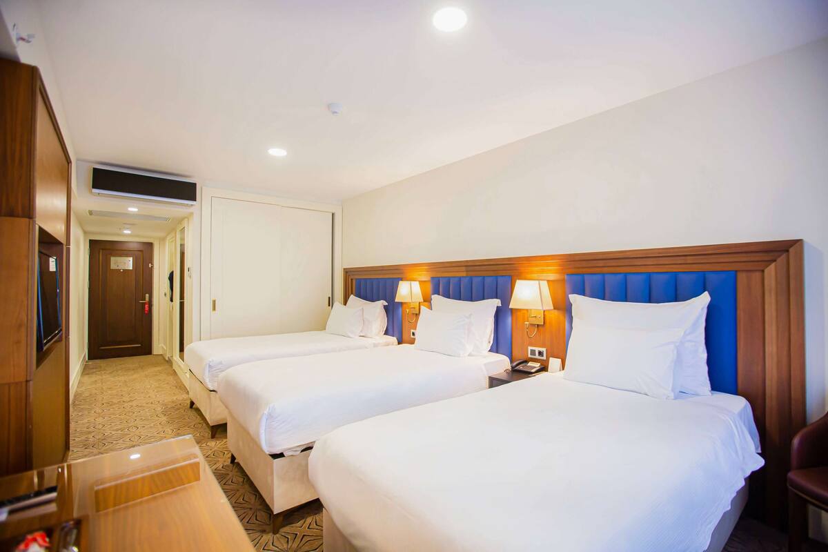 Chambres insonorisées, Wi-Fi gratuit, draps fournis