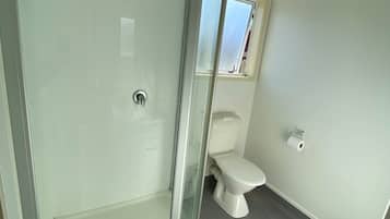 Standard Double Room, Non Smoking, Balcony | Bathroom | Shower, free toiletries, towels, soap