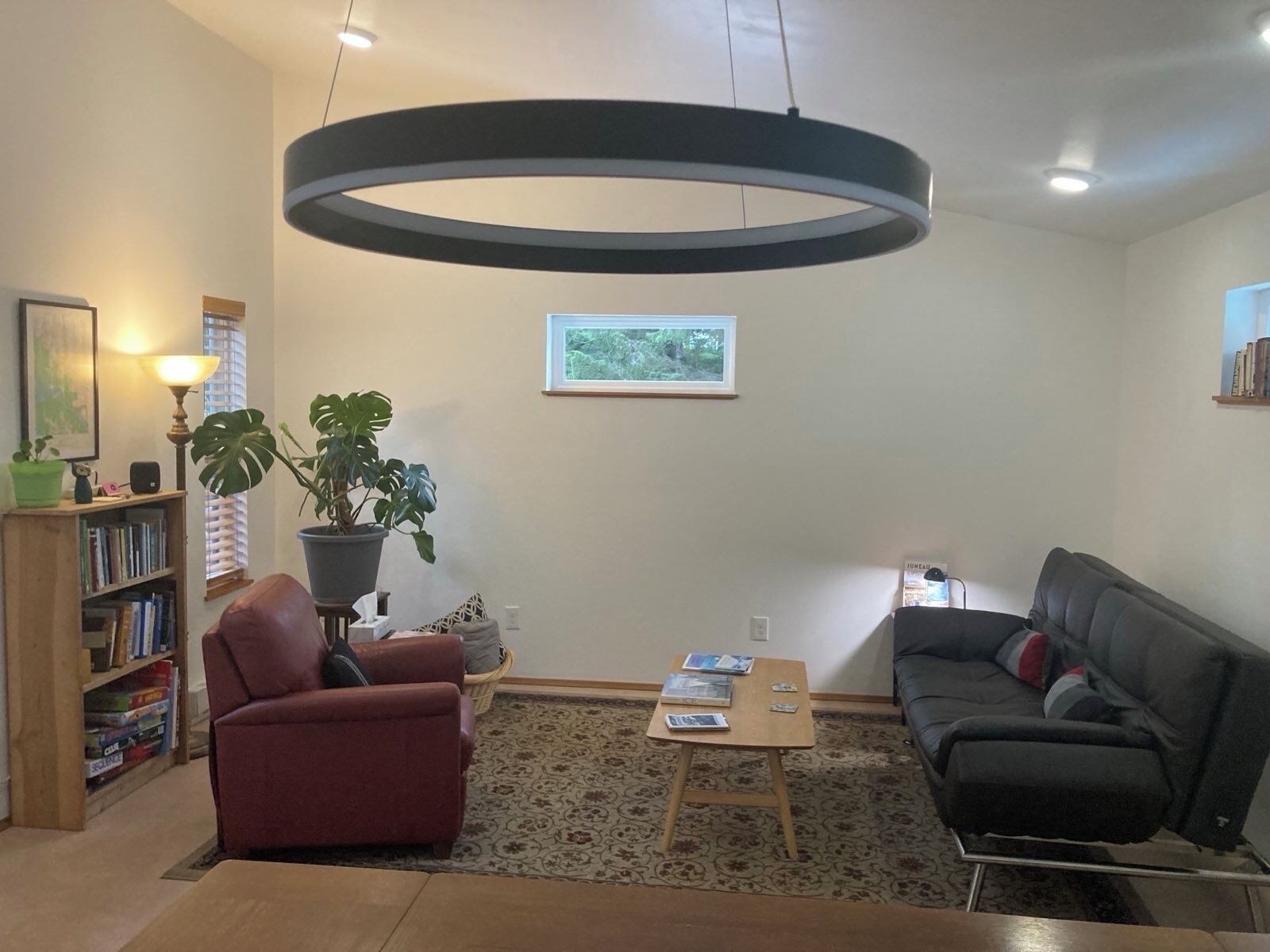 Livros, aparelho de som