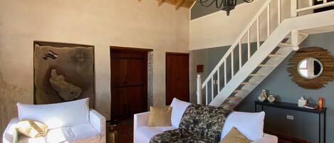 Classic Apartment | Living area | 40-inch Smart TV with digital channels, TV