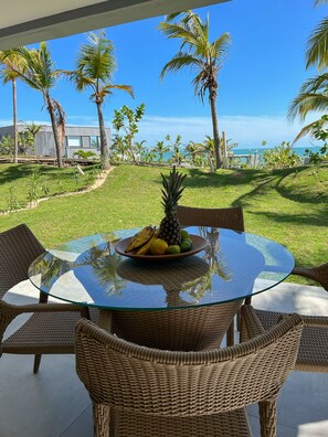 Ground Floor Sea Flat | View from room