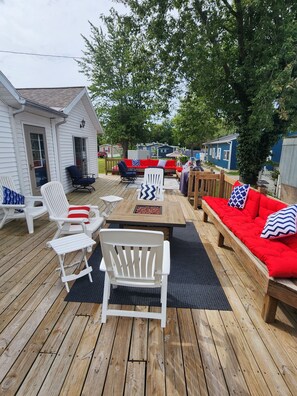 Restauration en plein air