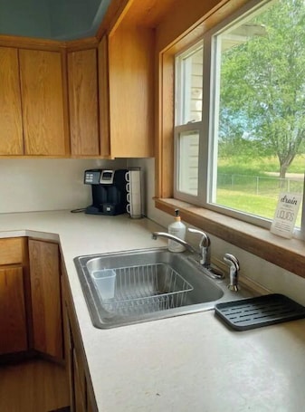 Fridge, microwave, oven, stovetop. Charming Fisherman's Cottage With Breathtaking 360-Degree Views!