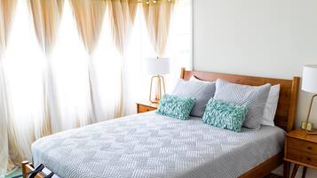 2 habitaciones, escritorio, wifi gratis y ropa de cama