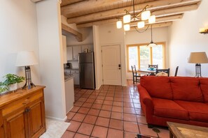 Fernseher, Kamin