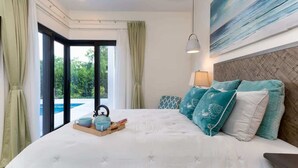 4 Schlafzimmer, Schreibtisch, Bügeleisen/Bügelbrett, Reisekinderbett