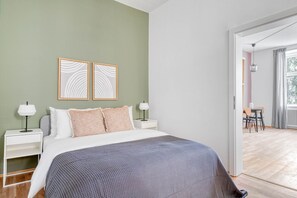 1 bedroom, iron/ironing board, WiFi, bed sheets