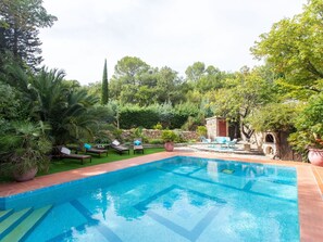 Pool - Wonderful  villa for 4 people with private pool, A/C, WIFI and TV (Cuers)