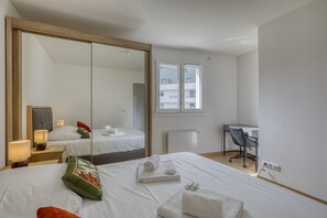 1 Schlafzimmer, Bügeleisen/Bügelbrett, kostenloses WLAN, Bettwäsche