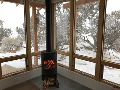 Boulder Town hillside perch in Escalante National Monument