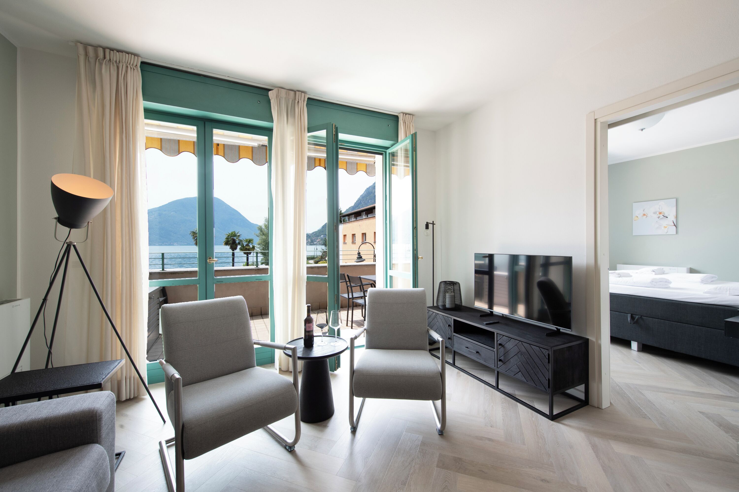 2 Schlafzimmer, Bügeleisen/Bügelbrett, kostenloses WLAN, Bettwäsche