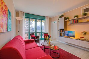 Televisión y reproductor de DVD 