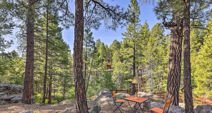 Woodsy Flagstaff Hideaway w/ Deck + Sunroom!