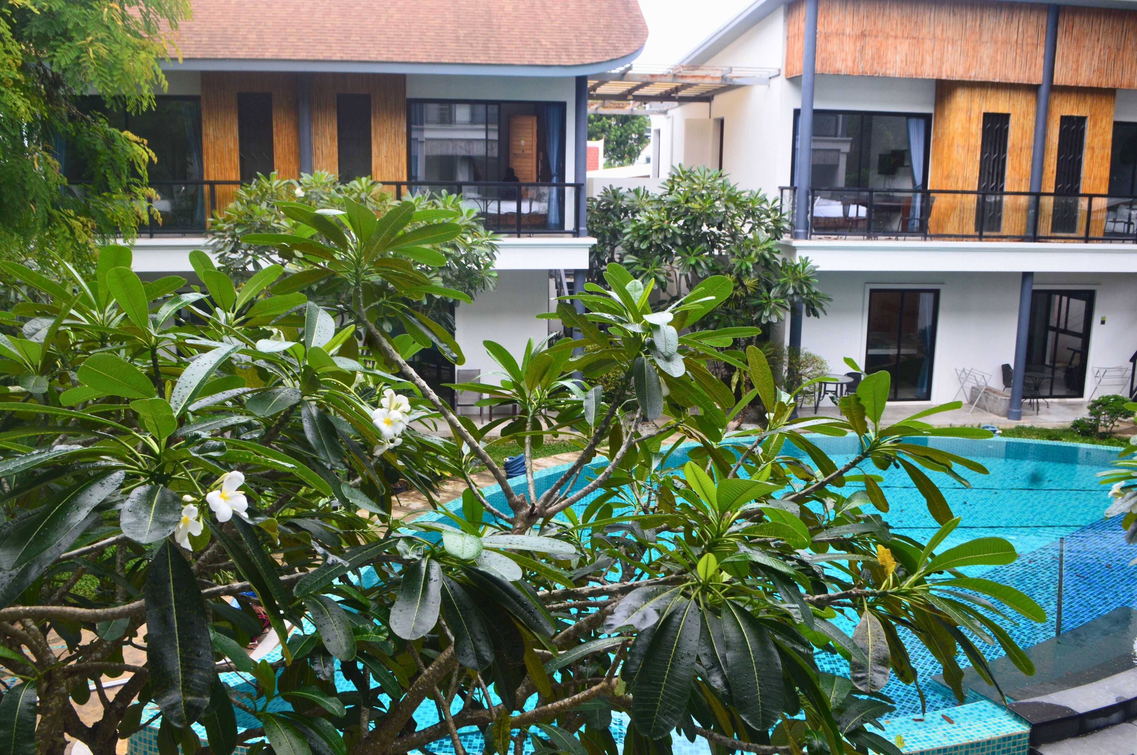 ด้านหน้าที่พัก