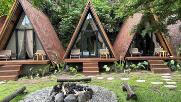 Quarto standard (Glamping Cabin) | Wi-Fi de cortesia, roupa de cama