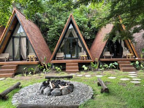 Habitación estándar (Glamping Cabin) | Wifi gratis y ropa de cama