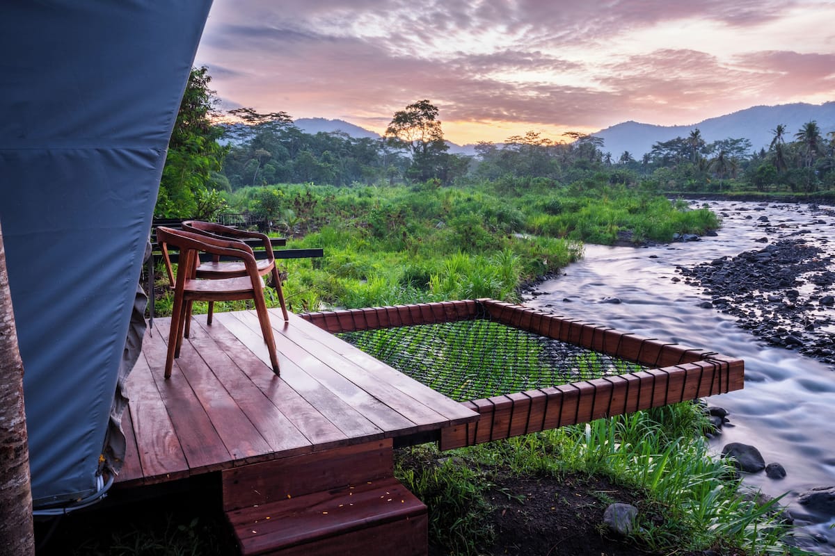 Chambre Deluxe (Glamping) | Vue de la chambre