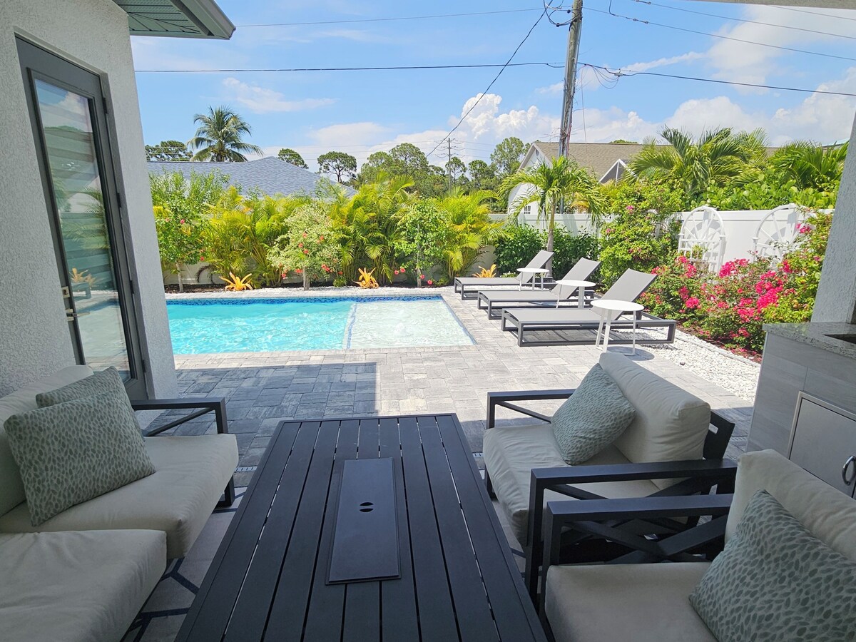 Photo 4 of NEW PINBALL/GAMEROOM! Finest Designer Home, Heated Pool, Beach Close, FREE Bikes