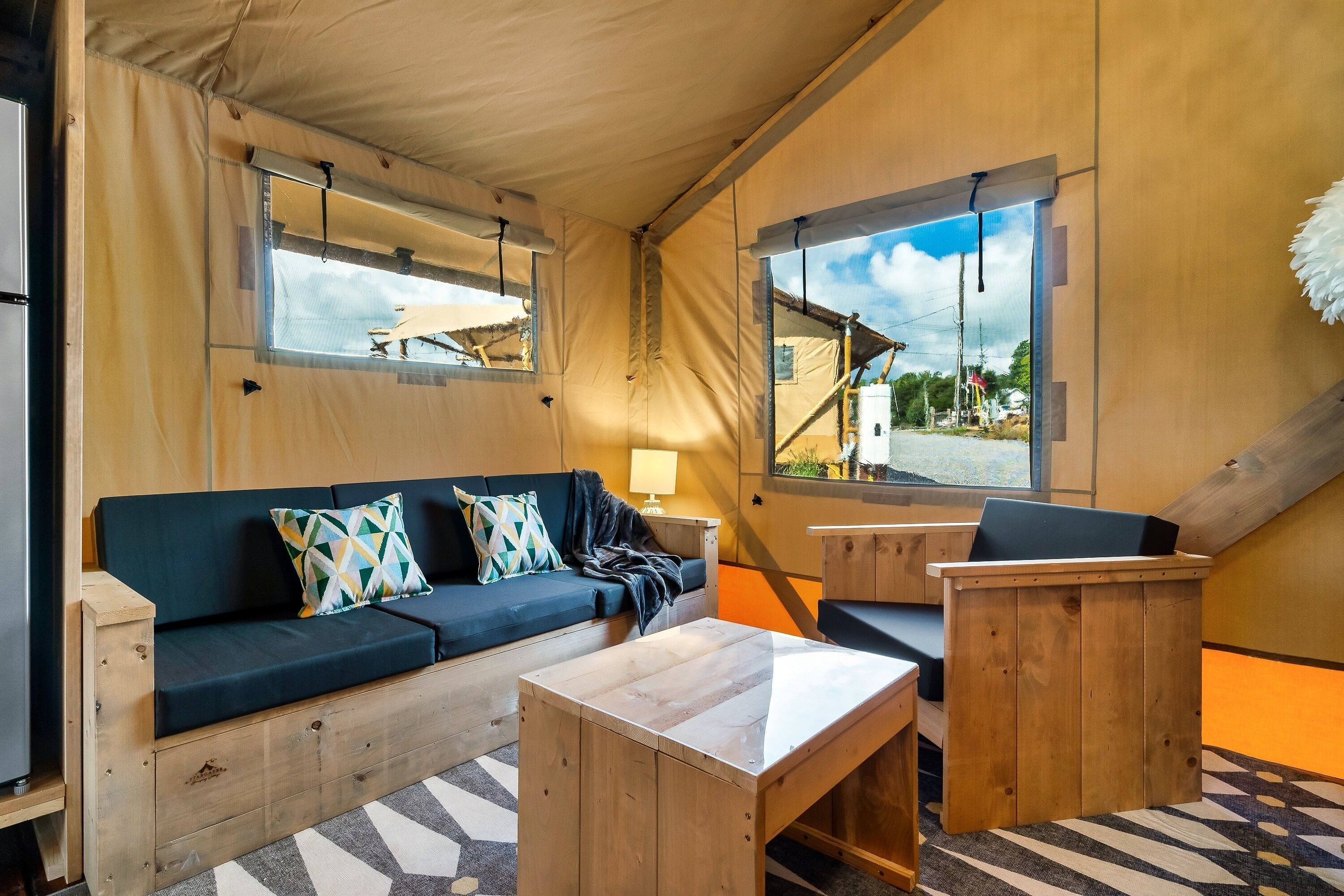 Área de sala de estar