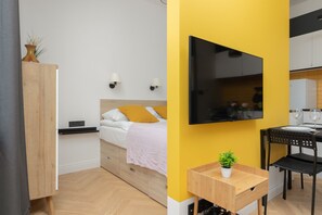 1 Schlafzimmer, Bügeleisen/Bügelbrett, WLAN, Bettwäsche