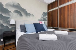 1 Schlafzimmer, Schreibtisch, Bügeleisen/Bügelbrett, WLAN