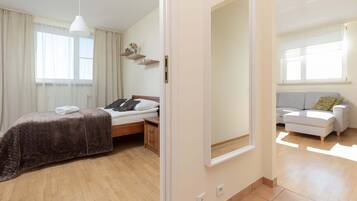 1 chambre, fer et planche à repasser, Wi-Fi, draps fournis